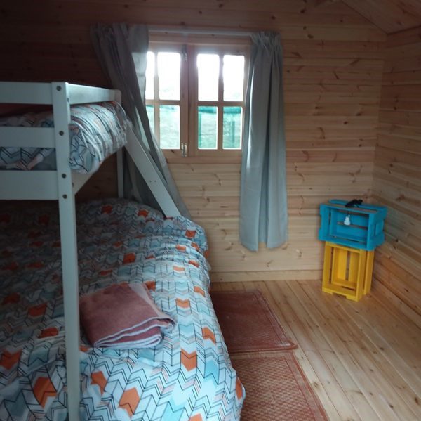bunk beds in a sleepout nz