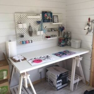 outdoor craft room