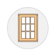 Single Double glazed window for sale